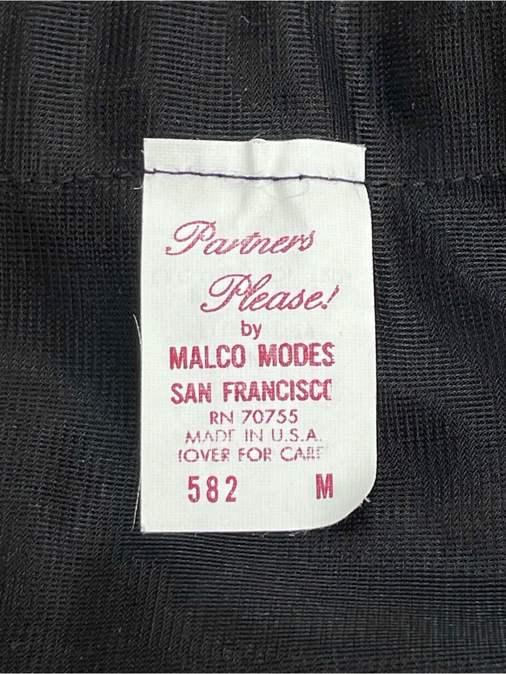 Vtg Malco Modes Black Petticoat Full Tulle Rockabilly Square Dance Underskirt M - Picture 9 of 9